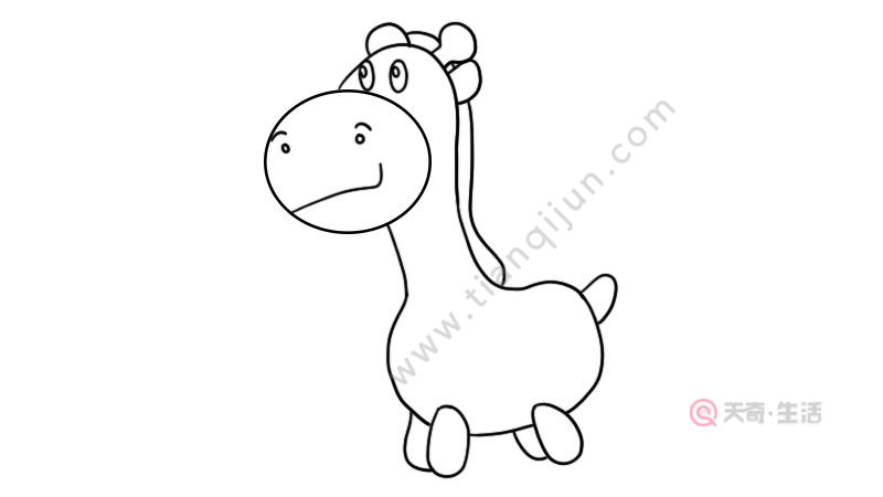 兒童節(jié)斑馬玩具簡(jiǎn)筆畫教程